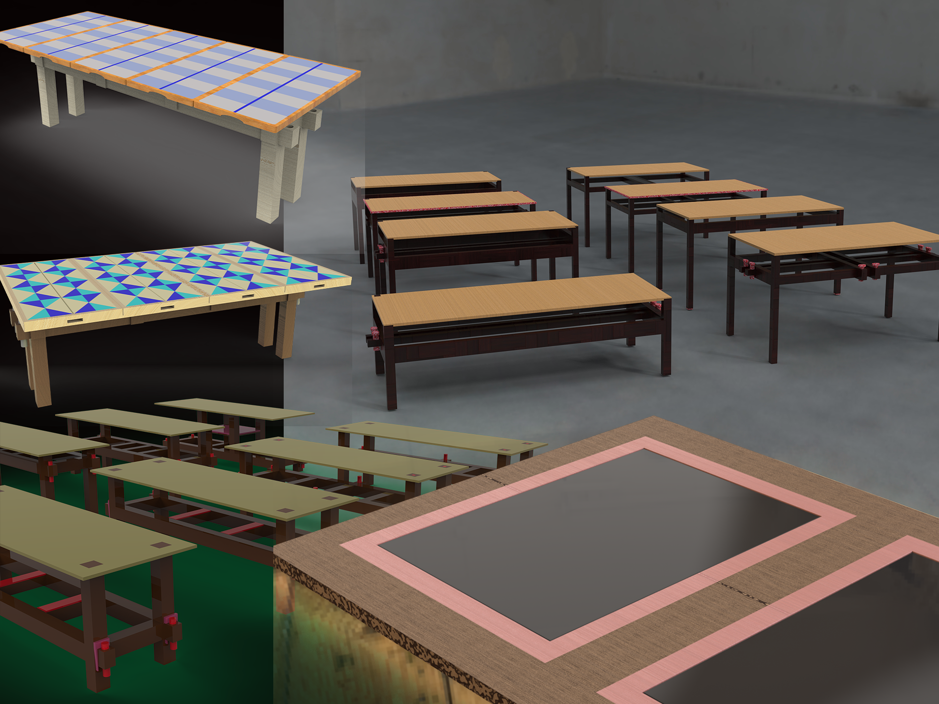 CANTI Rhino CAD — carpentry joinery visualisation