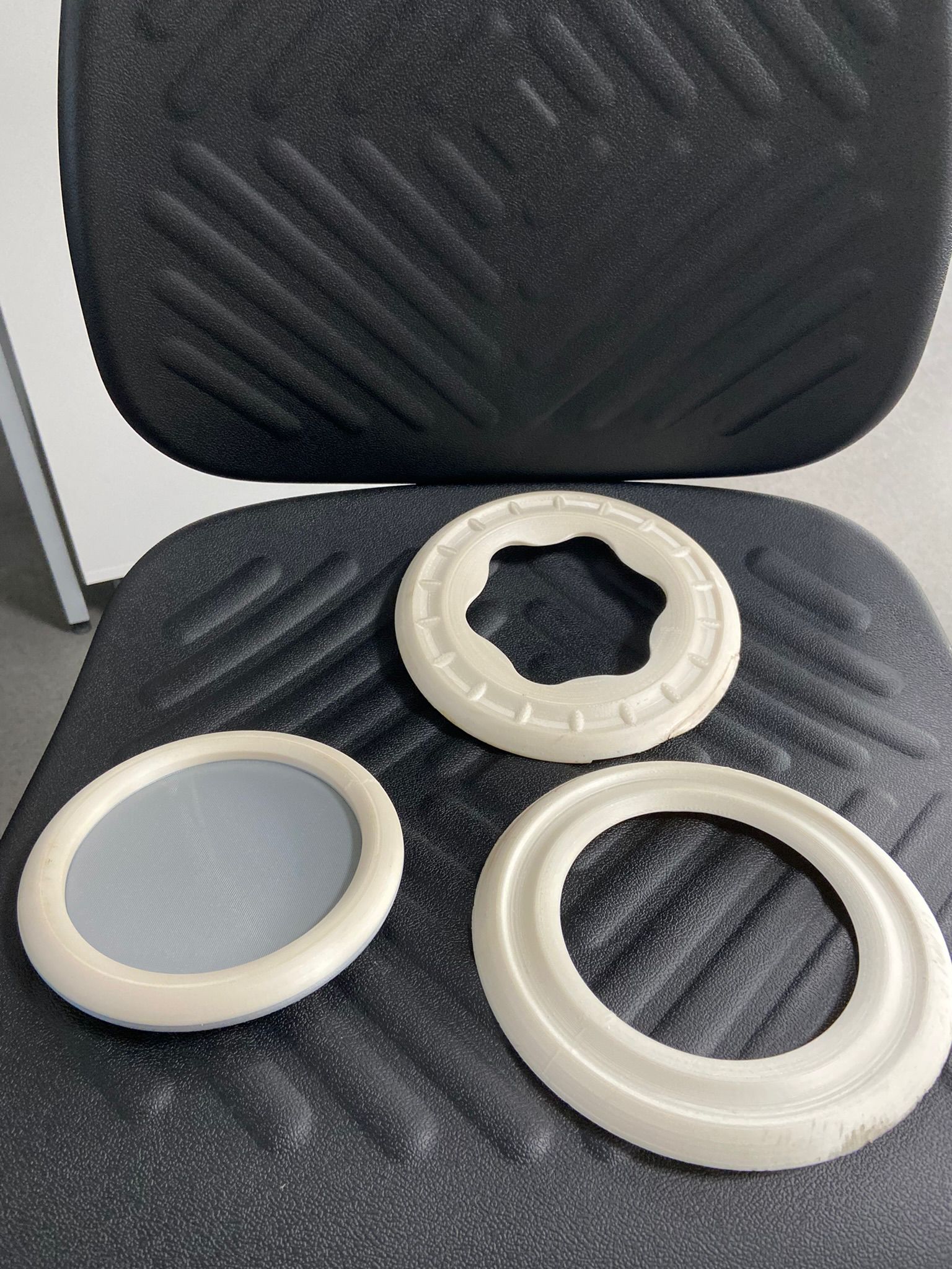 THUDPUK final form in hand — surface and weight in real-world context