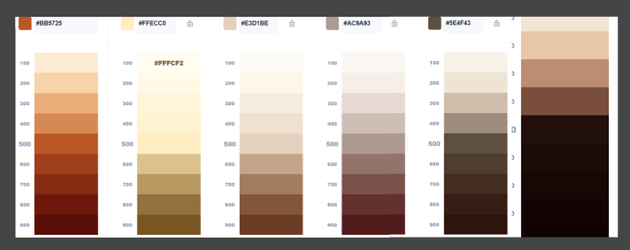 Alastair Smith Ceramics colour shades — accessibility-tested ramps for each base colour