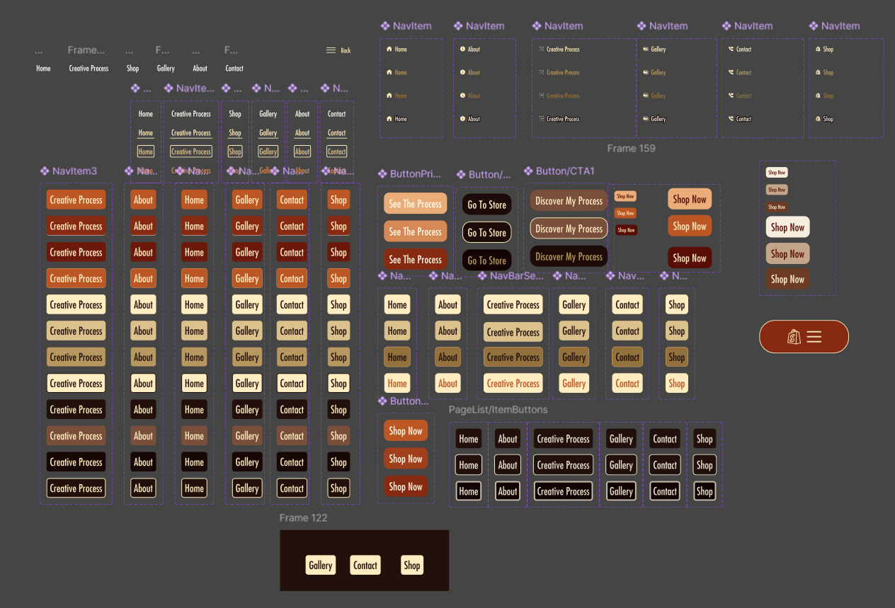 Alastair Smith Ceramics design system